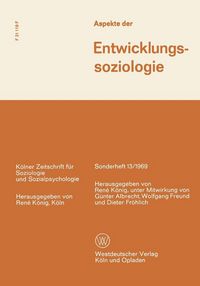 Produktbild: Aspekte der Entwicklungssoziologie