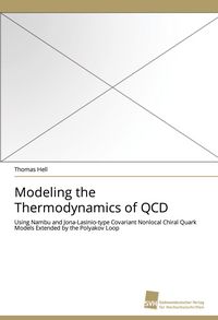 Produktbild: Modeling the Thermodynamics of QCD