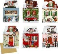 Produktbild: Miniatur-Adventskalender &ndash; Weihnachtsh&auml;uschen