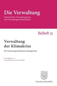 Produktbild: Verwaltung der Klimakrise