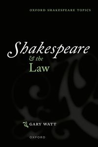 Produktbild: Shakespeare and the Law