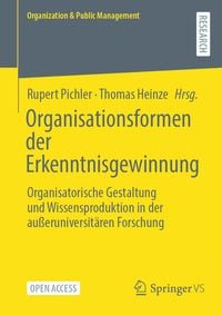 Produktbild: Organisationsformen der Erkenntnisgewinnung