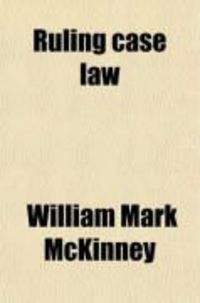 Produktbild: Ruling Case Law