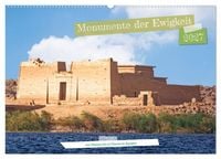 Produktbild: Monumente der Ewigkeit - von Wesiren bis zu C&auml;saren in &Auml;gypten (Wandkalender 2027 DIN A2 quer), CALVENDO Monatskalender