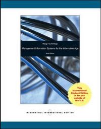 Produktbild: Haag, S: Management Information Systems for the Information