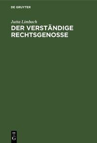 Produktbild: Der verst&auml;ndige Rechtsgenosse