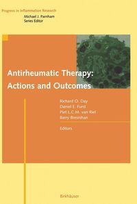 Produktbild: Antirheumatic Therapy: Actions and Outcomes