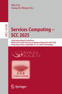 Produktbild: Services Computing &ndash; SCC 2025