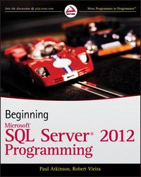 Produktbild: Beginning Microsoft SQL Server 2012 Programming