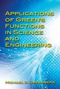 Produktbild: Greenberg, M: Applications of Green's Functions in Science a
