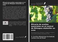 Produktbild: Eficacia de aceites esenciales en el control de Rhizopus stolonifer en uvas