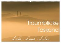 Produktbild: Traumblicke Toskana - Licht, Land, Leben (Wandkalender 2026 DIN A2 quer), CALVENDO Monatskalender