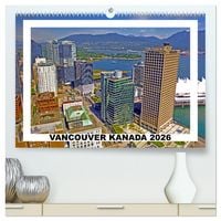 Produktbild: Vancouver Kanada 2026 (hochwertiger Premium Wandkalender 2026 DIN A2 quer), Kunstdruck in Hochglanz