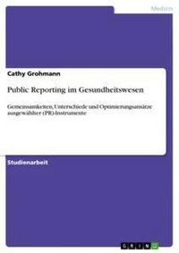 Produktbild: Public Reporting im Gesundheitswesen