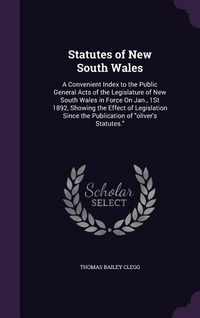 Produktbild: Statutes of New South Wales