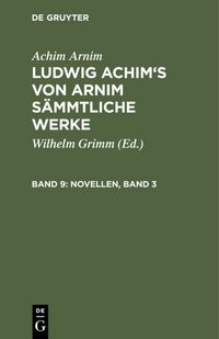 Produktbild: Novellen, Band 3