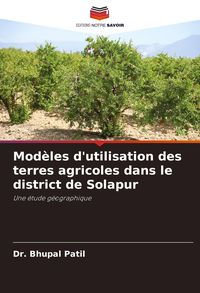 Produktbild: Mod&egrave;les d'utilisation des terres agricoles dans le district de Solapur