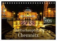Produktbild: Kulturhauptstadt Chemnitz (Tischkalender 2026 DIN A5 quer), CALVENDO Monatskalender