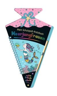 Bild vom Artikel Mein Schulspaß-Kratzbuch Meerjungfrauen (in Schultüten-Form) vom Autor Katrin Höller