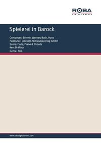 Produktbild: Spielerei in Barock