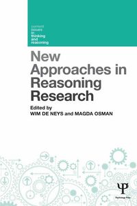Produktbild: New Approaches in Reasoning Research