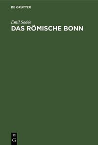 Produktbild: Das r&ouml;mische Bonn