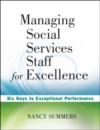 Produktbild: Summers, N: Managing Social Service Staff for Excellence