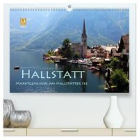 Produktbild: Hallstatt, Marktgemeinde am Hallst&auml;tter See (hochwertiger Premium Wandkalender 2027 DIN A2 quer), Kunstdruck in Hochglanz