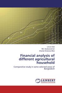 Produktbild: Financial analysis of different agricultural household