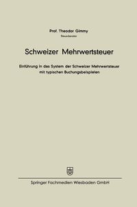 Produktbild: Schweizer Mehrwertsteuer
