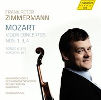 Bild vom Artikel Violin Concertos Nos 1, 3, 4, Rondo K. 373, Adagio K. 261 vom Autor Wolfgang Amadeus Mozart