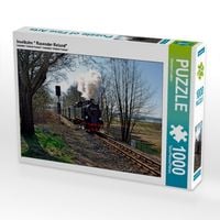 Produktbild: CALVENDO Puzzle Inselbahn " Rasender Roland" | 1000 Teile Lege-Gr&ouml;&szlig;e 64x48cm Foto-Puzzle f&uuml;r gl&uuml;ckliche Stunden