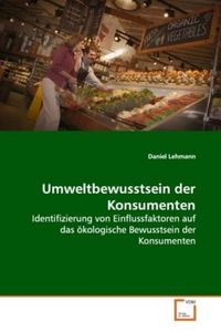 Produktbild: Lehmann, D: Umweltbewusstsein der Konsumenten