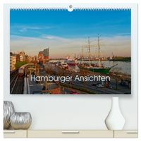 Produktbild: Hamburger Ansichten (hochwertiger Premium Wandkalender 2027 DIN A2 quer), Kunstdruck in Hochglanz