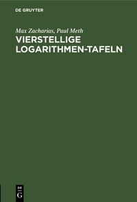 Produktbild: Vierstellige Logarithmen-Tafeln