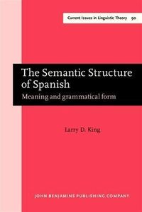 Produktbild: Semantic Structure of Spanish