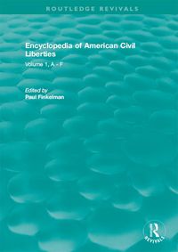 Produktbild: Routledge Revivals: Encyclopedia of American Civil Liberties (2006)
