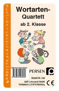 Produktbild: Das Wortarten-Quartett