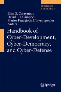 Produktbild: Handbook of Cyber-Development, Cyber-Democracy, and Cyber-Defense
