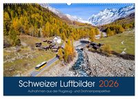 Produktbild: Schweizer Luftbilder (Wandkalender 2026 DIN A2 quer), CALVENDO Monatskalender