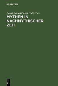 Produktbild: Mythen in nachmythischer Zeit