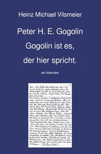 Produktbild: HAMCHA art integration - Menschen im Gespr&auml;ch / Peter H. E. Gogolin Gogolin ist es, der hier spricht.