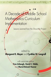 Produktbild: A Decade of Middle School Mathematics Curriculum Implementation