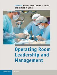 Produktbild: Operating Room Leadership and Management