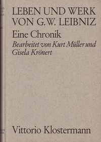 Produktbild: Leben und Werk von Gottfried Wilhelm Leibniz
