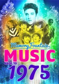 Produktbild: 1975 MemoryFountain Music: Relive Your 1975 Memories Through Music Trivia Game Book Born To Run, Bohemian Rhapsody, Walk This Way, and More!