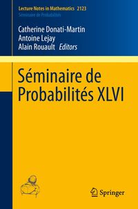 Produktbild: S&eacute;minaire de Probabilit&eacute;s XLVI