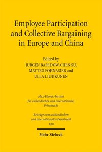 Produktbild: Employee Participation and Collective Bargaining in Europe and China