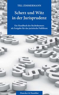 Produktbild: Scherz und Witz in der Jurisprudenz.