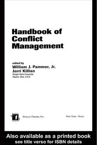 Produktbild: Handbook of Conflict Management